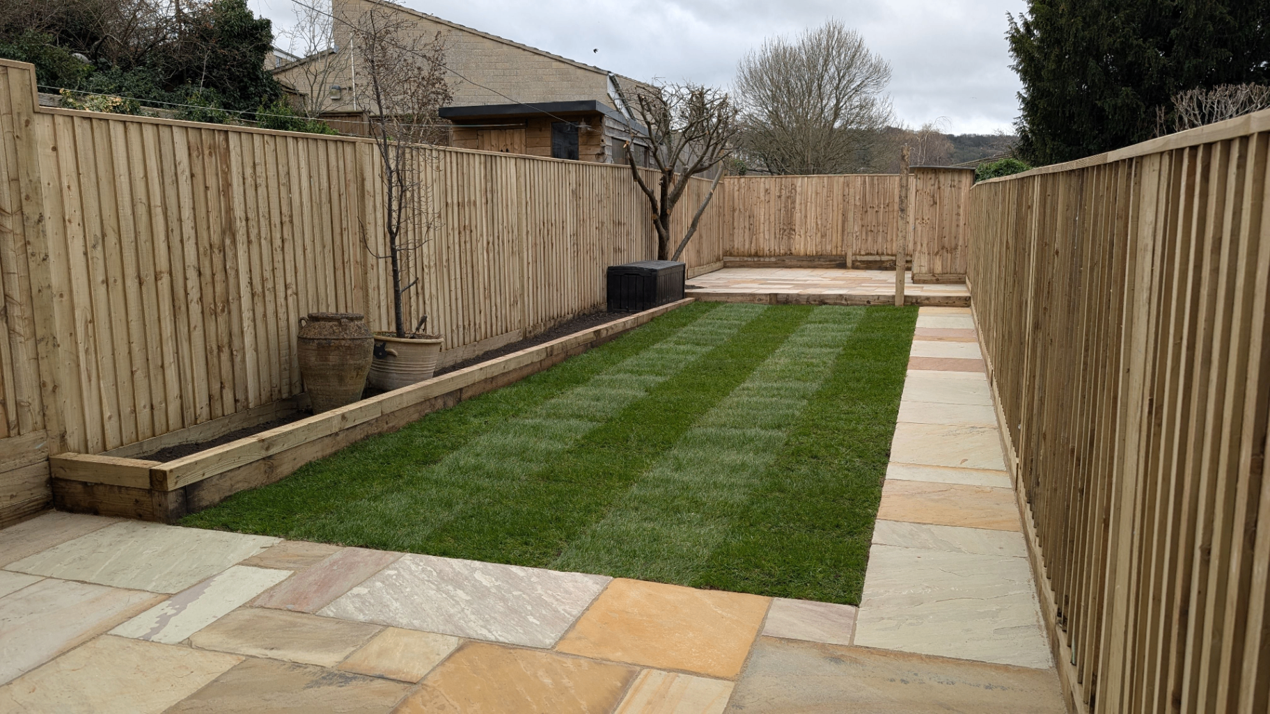 Photo from Returfing lawn project